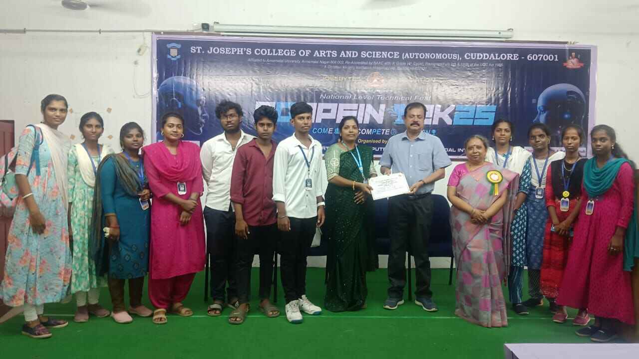 National Level Technical Fest-Our Student Achieved First Prize for Quiz Program